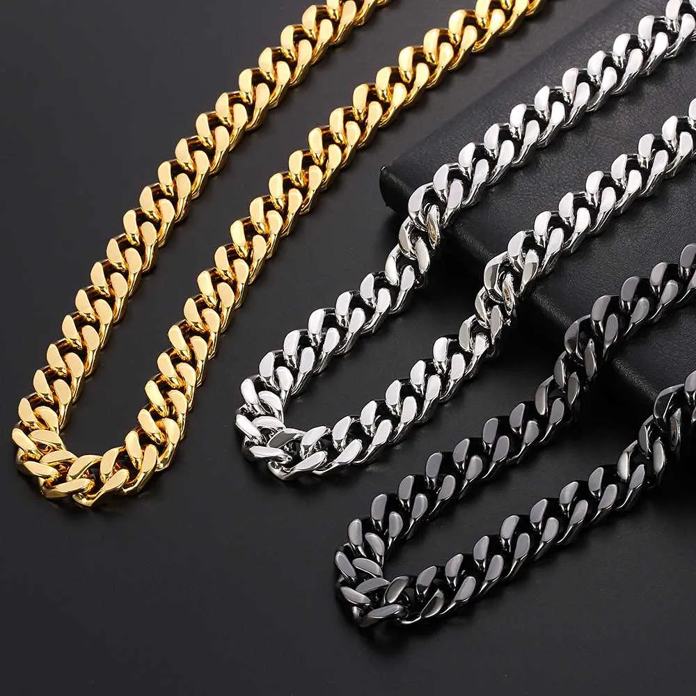 14mm Stylish Buckle Cuban Chain