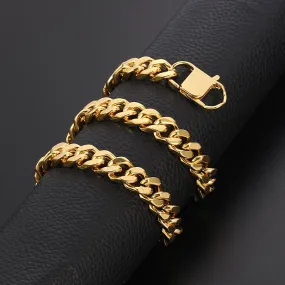 14mm Stylish Buckle Cuban Chain