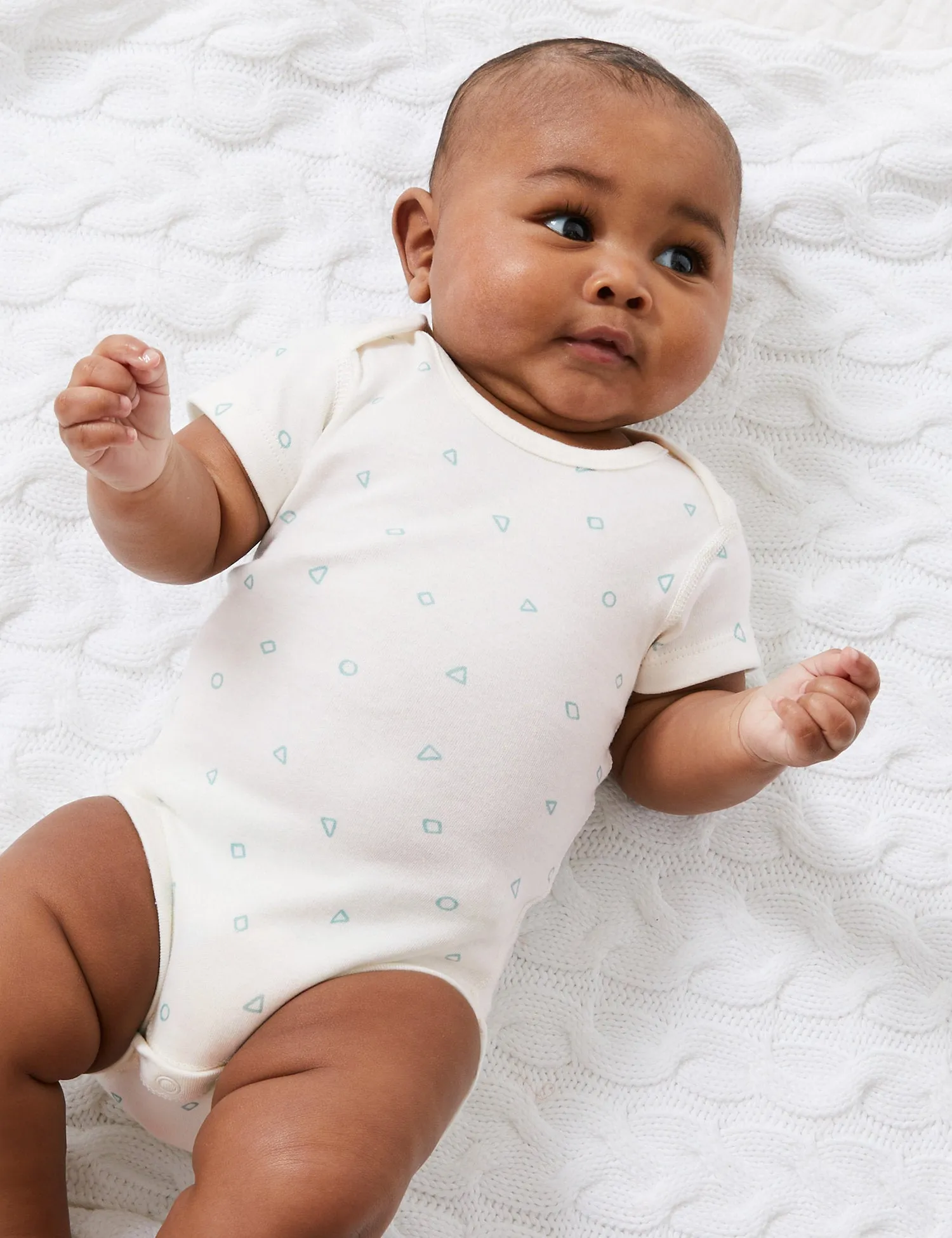 7pk Pure Cotton Printed Bodysuits