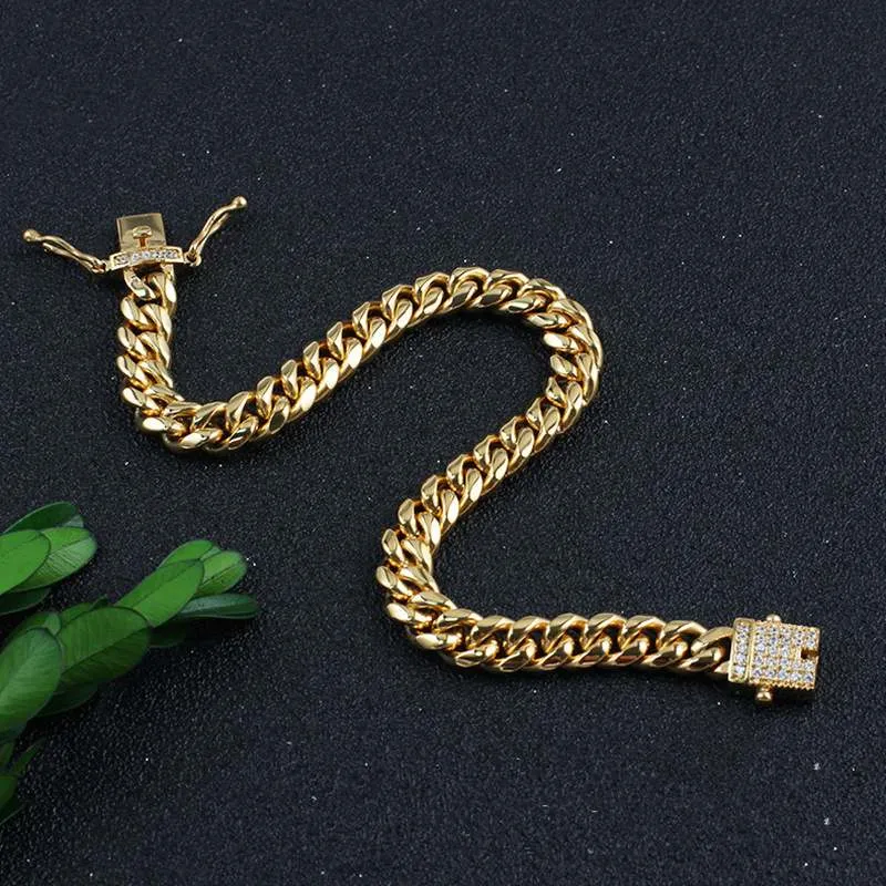 8/10/12/14mm Cuban Chain (Stylish Box Buckle)