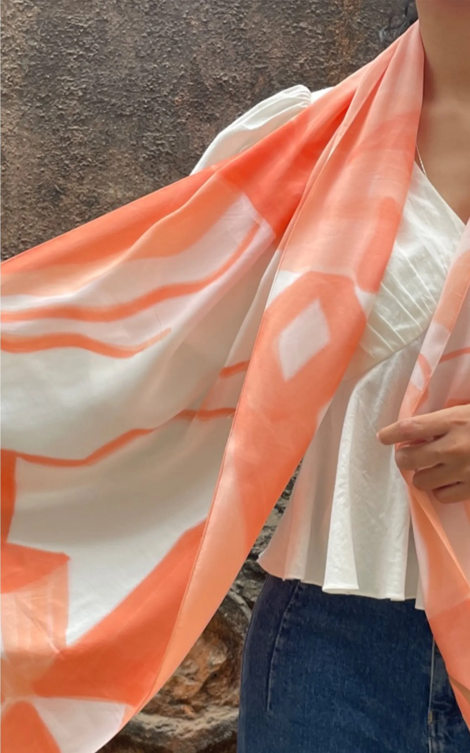 Abstract Printed Scarf