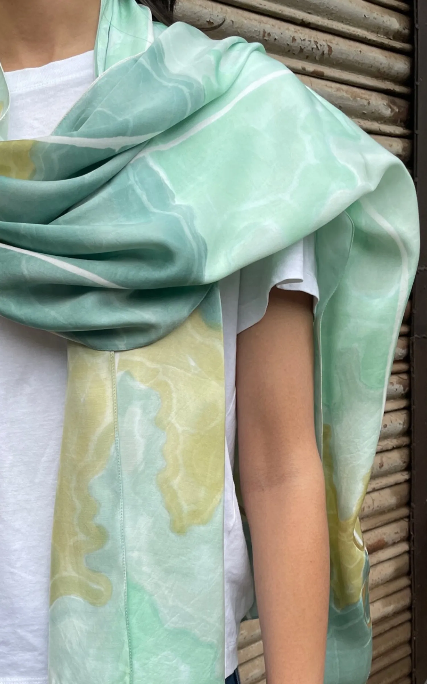 Abstract Printed Scarf