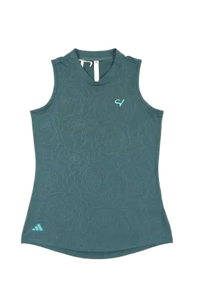 Adidas Embossed Sleeveless Polo