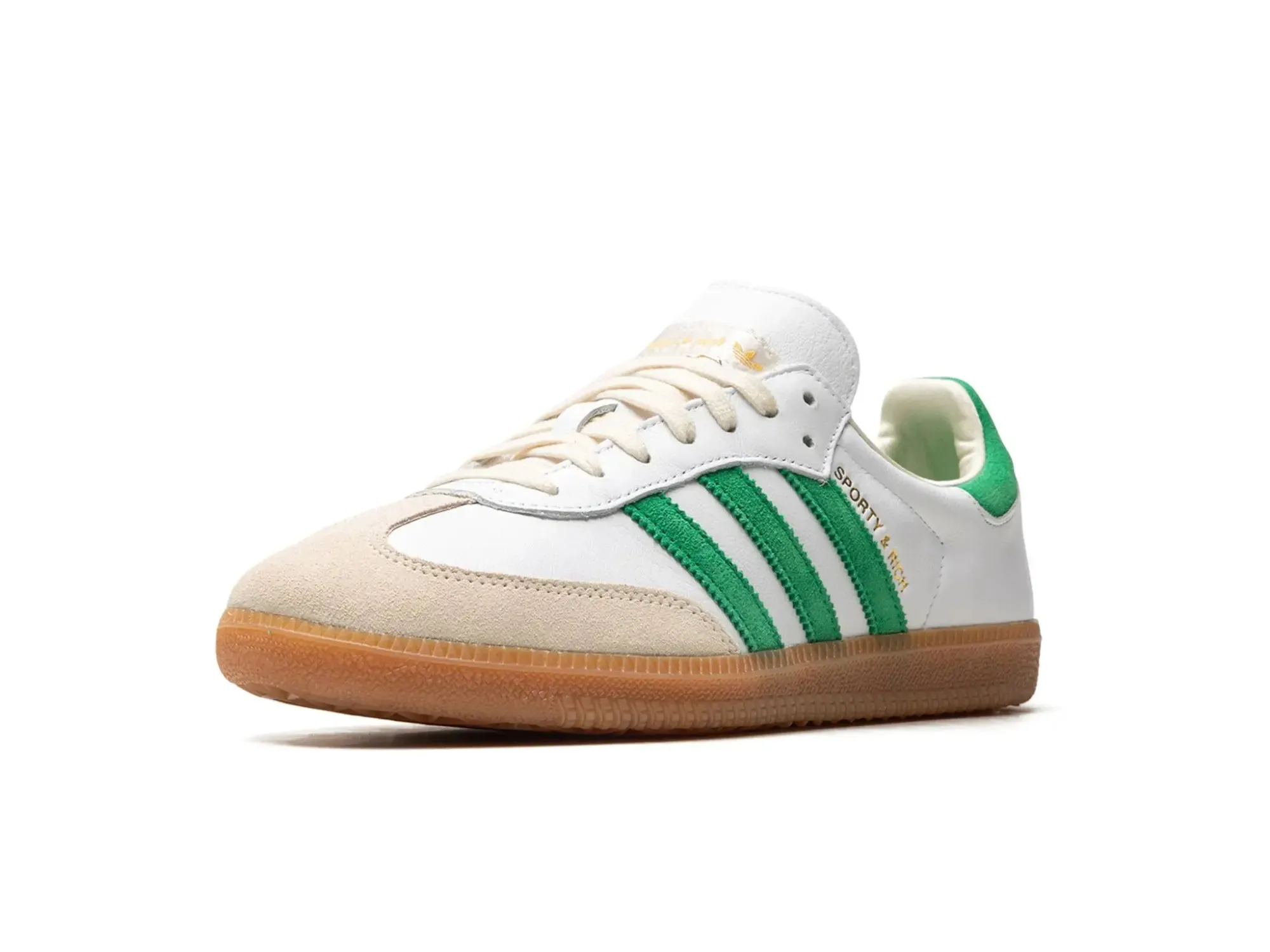 Adidas Samba "Sporty & Rich White Green"