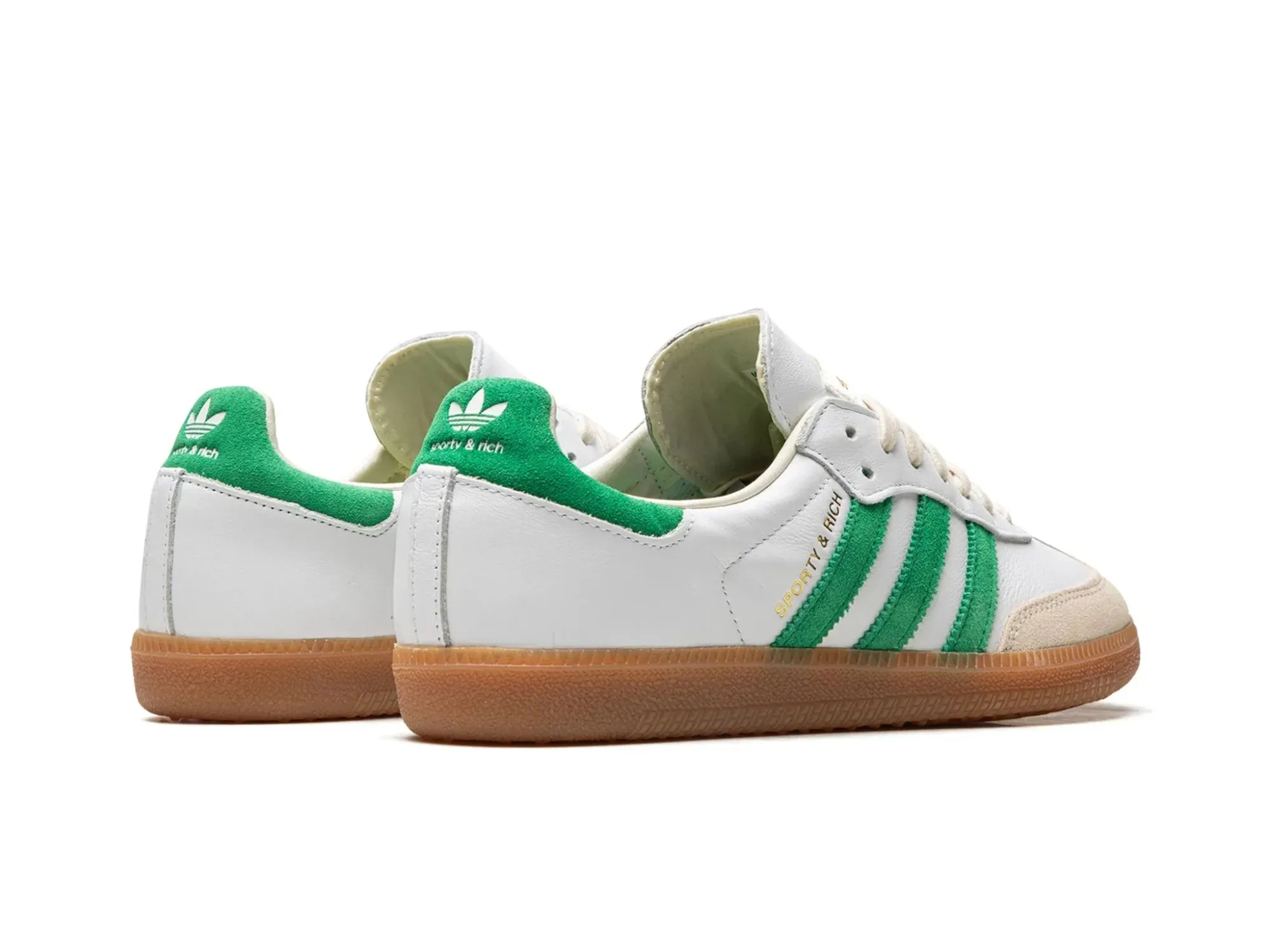 Adidas Samba "Sporty & Rich White Green"