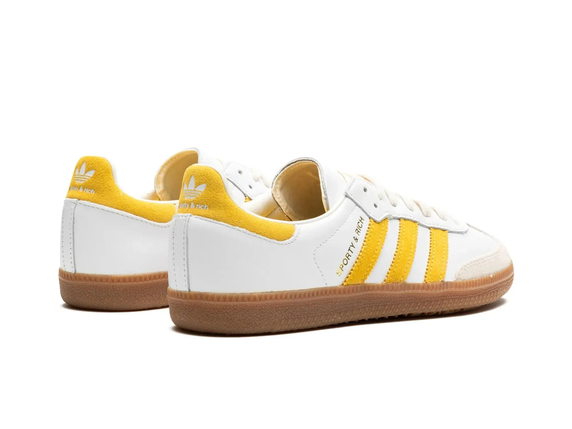 Adidas Samba Sporty & Rich "White Bold Gold"