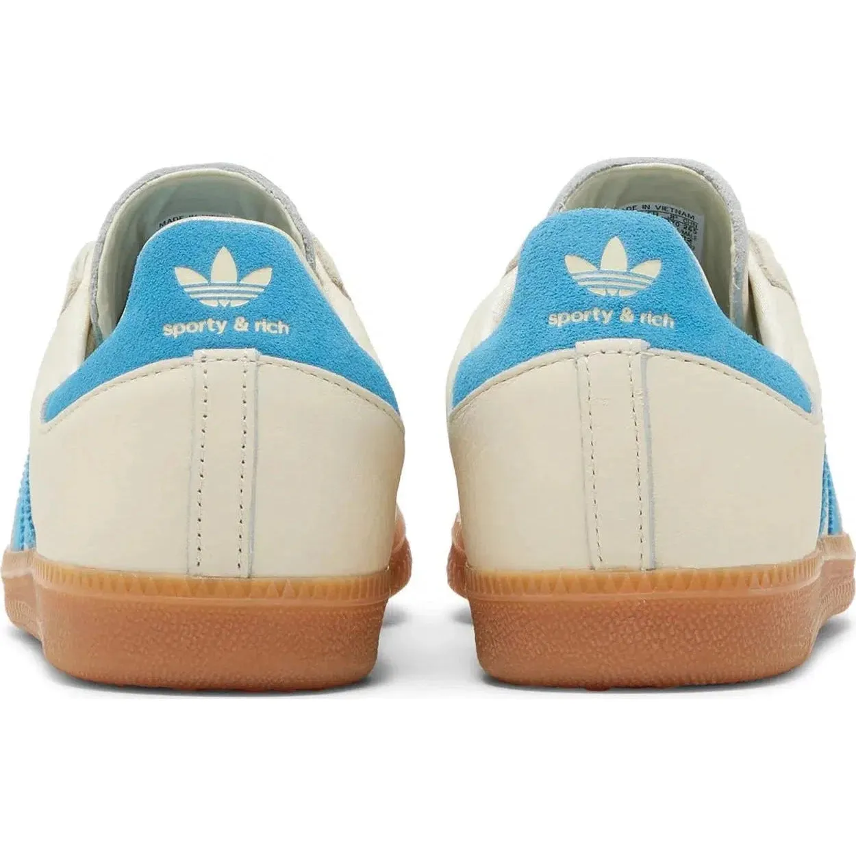 Cream Blue Adidas Sporty & Rich Samba OG: Optimized E-Commerce Product Title