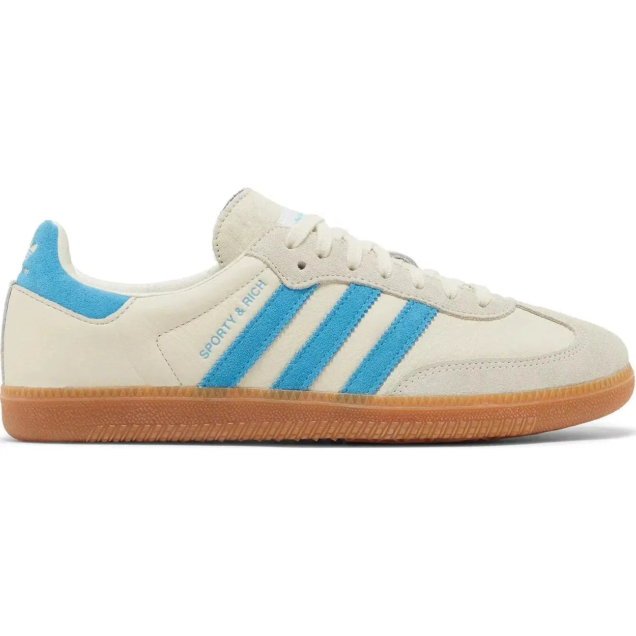 Cream Blue Adidas Sporty & Rich Samba OG: Optimized E-Commerce Product Title