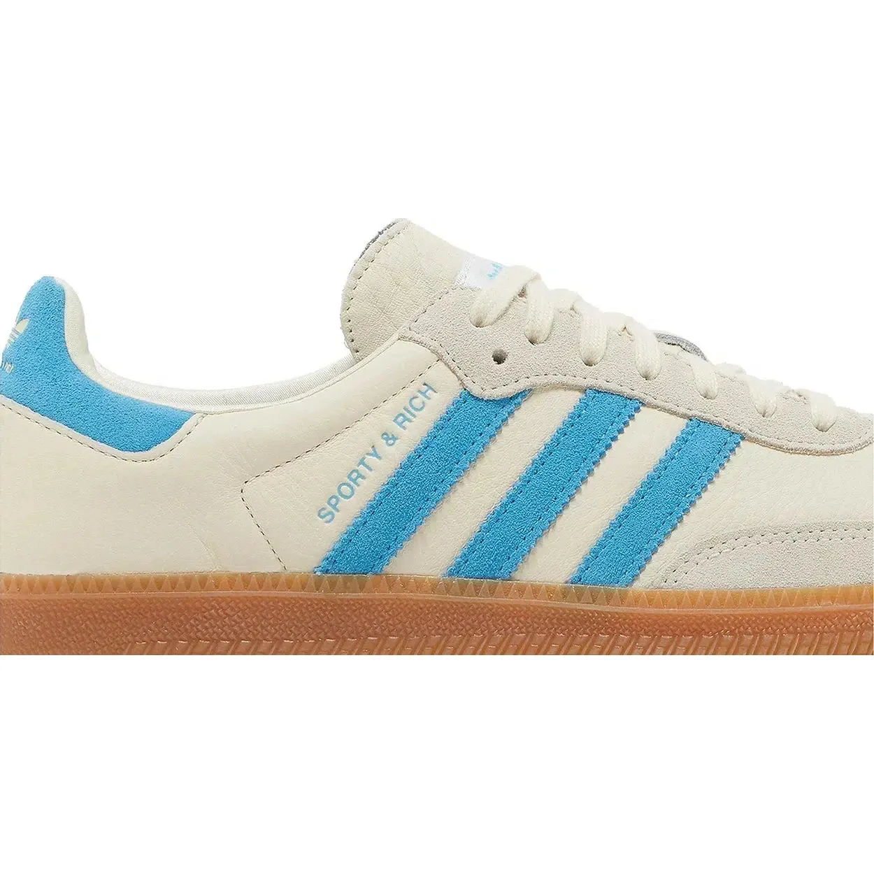 Cream Blue Adidas Sporty & Rich Samba OG: Optimized E-Commerce Product Title