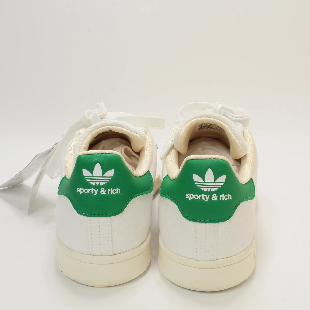 adidas Stan Smith Sporty White Green Off White Uk Size 5