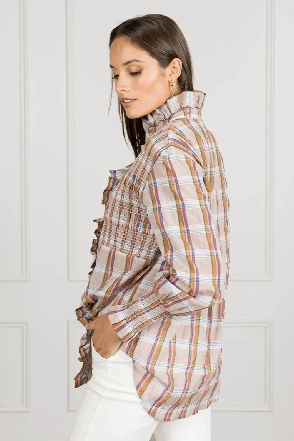 Ayre Plaid Shirt | Mocha