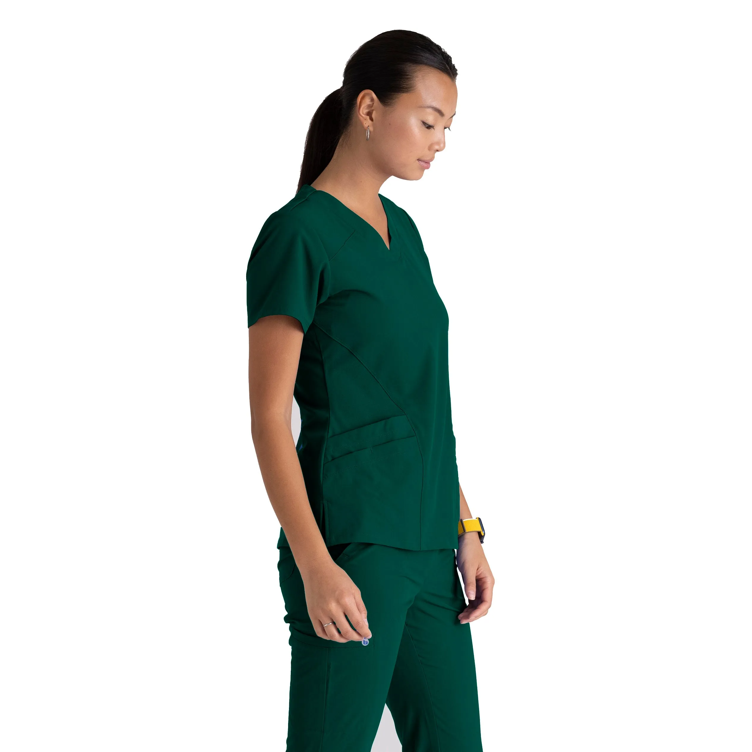 Barco One 5106 Women's Pulse Sporty V-Neck Scrub Top