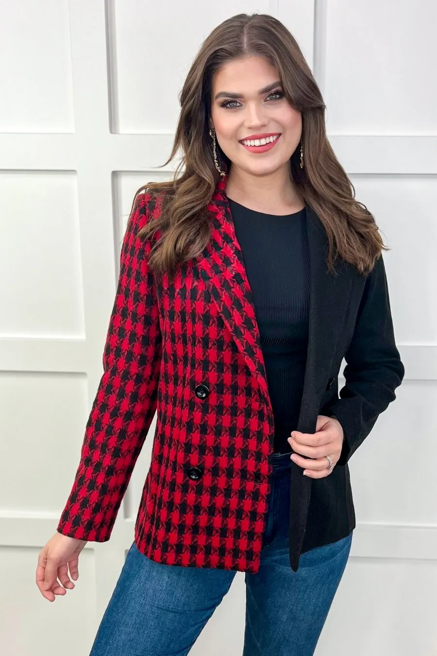 Bennett Buffalo Plaid Blazer