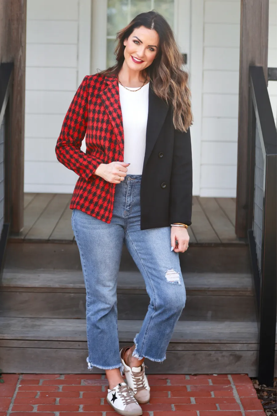 Bennett Buffalo Plaid Blazer