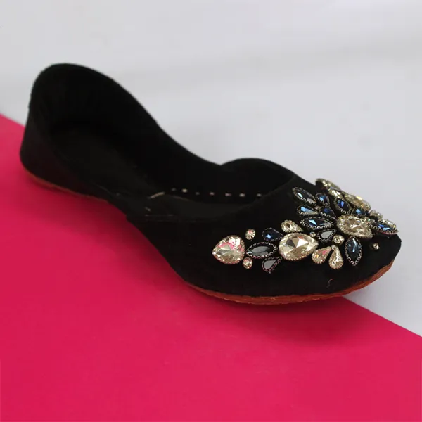 Black Fancy & Stylish Khussa for women