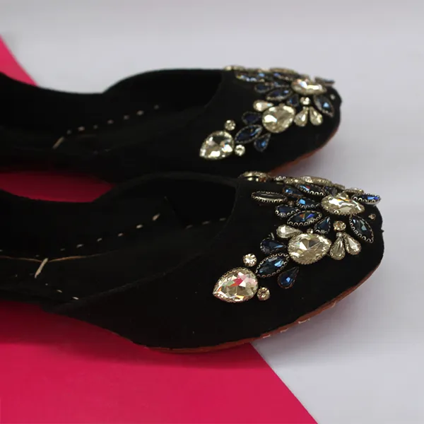 Black Fancy & Stylish Khussa for women