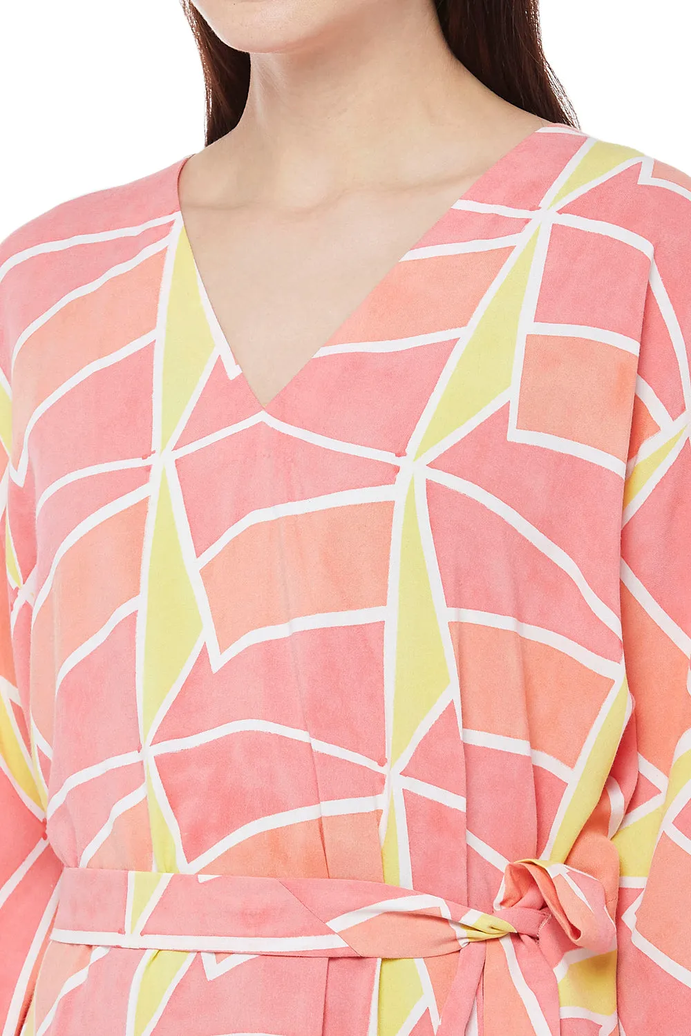 Block Printed Kaftan