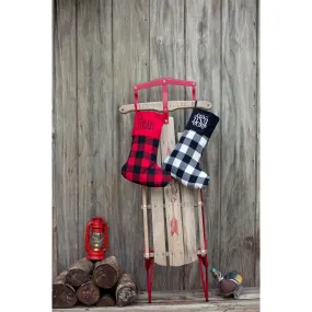 Buffalo Plaid Christmas Stockings