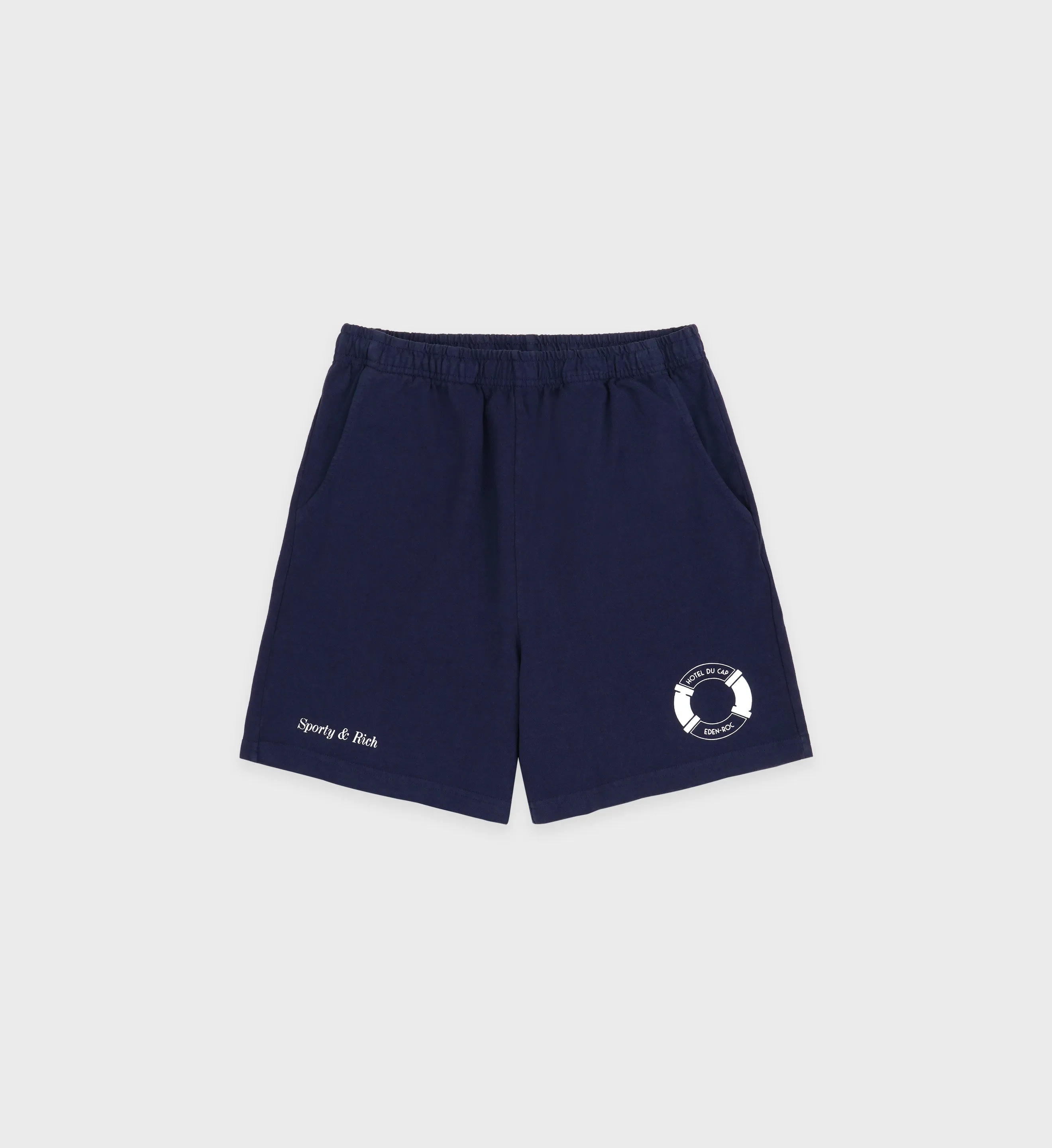 Buoy Gym Short - Navy/White