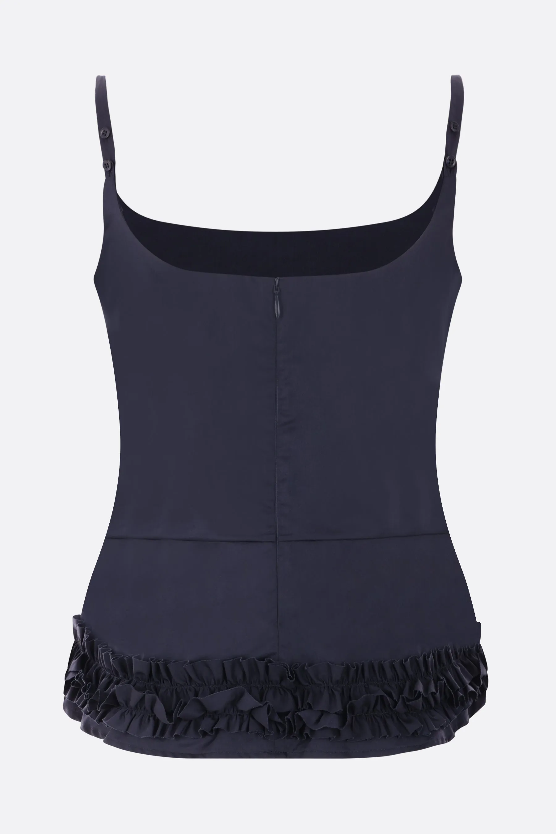 Camille poplin sleeveless top