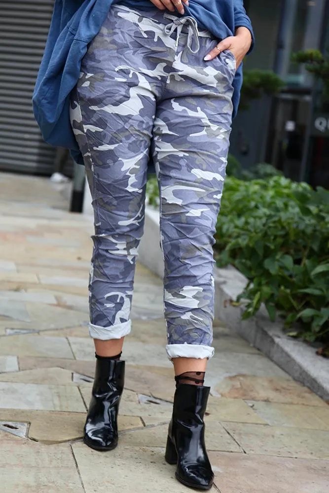 Camouflage Printed Magic Pant