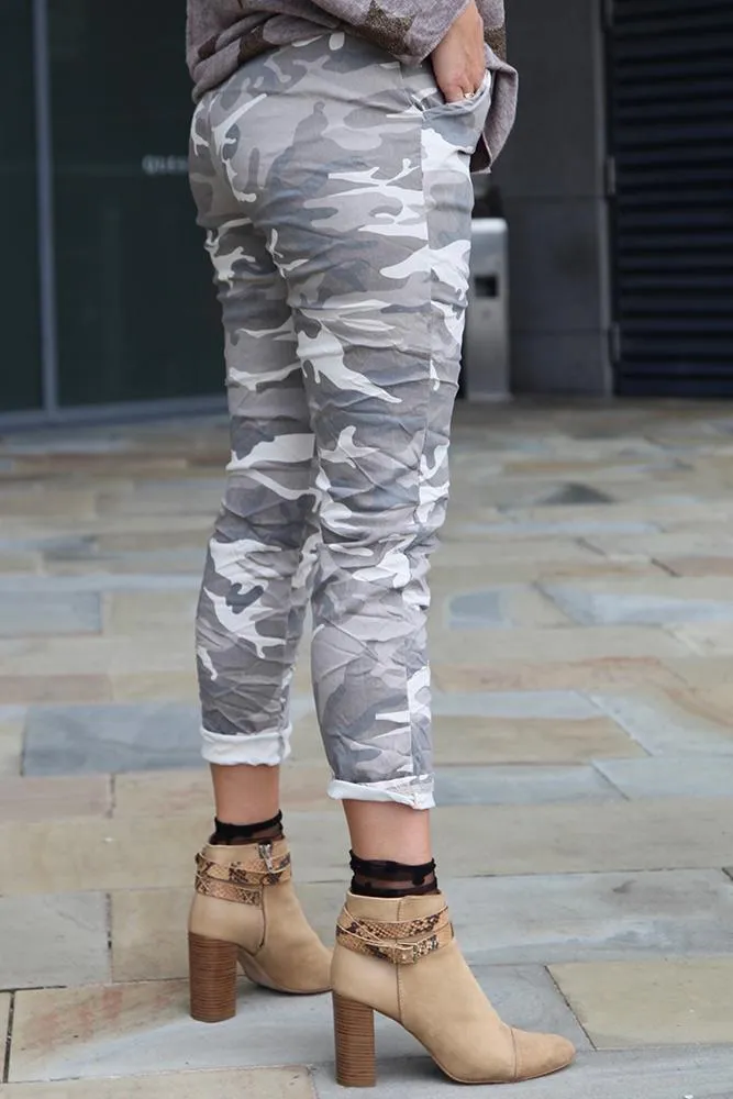 Camouflage Printed Magic Pant