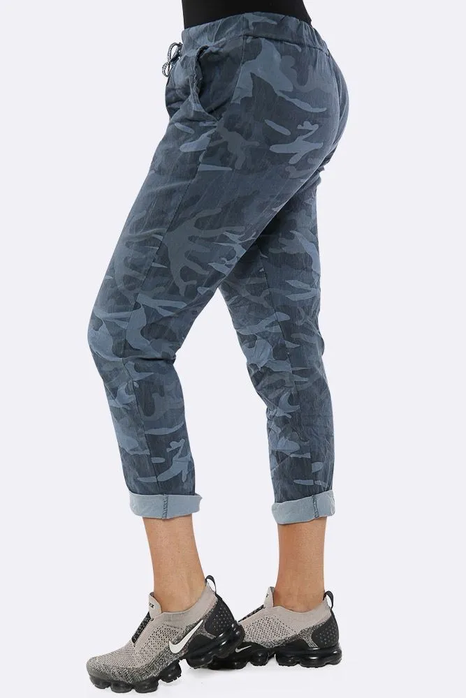 Camouflage Printed Magic Pant