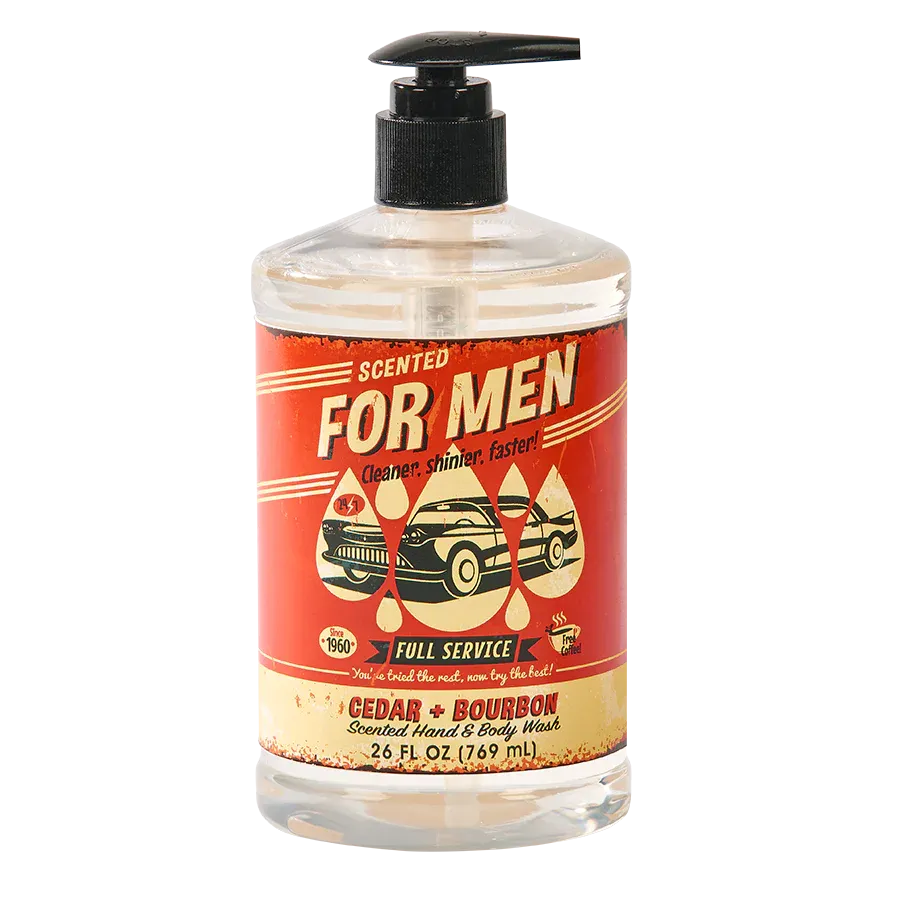 Cedar & Bourbon for Men Body Wash