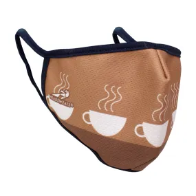 Coffee Reversible Elite Face Mask