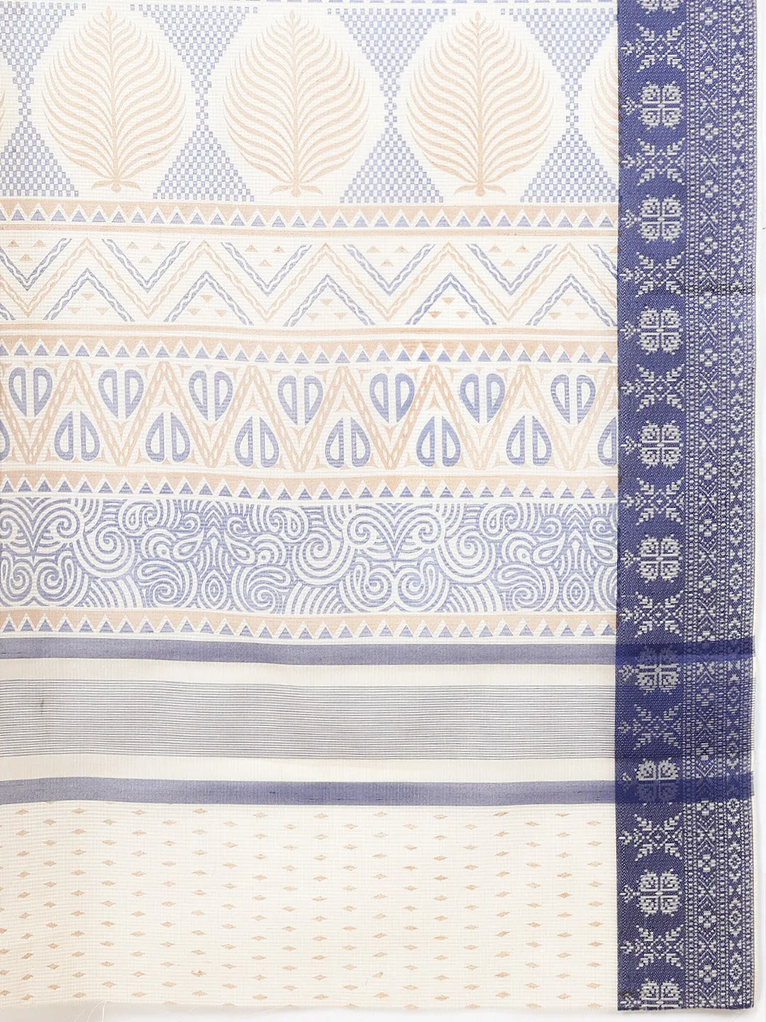 Cotton Printed Woven Saree