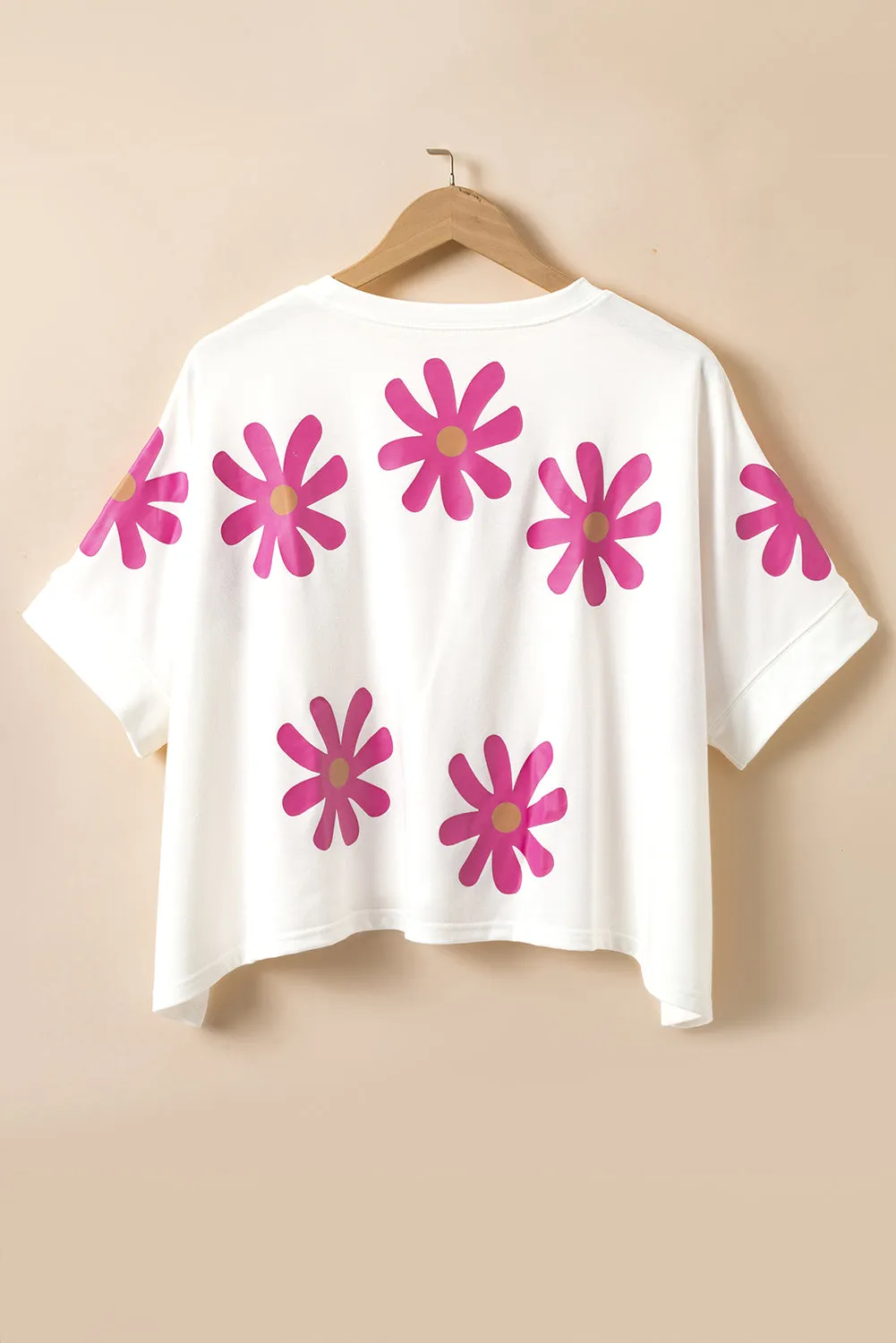 Daisy Flower Printed T Shirt