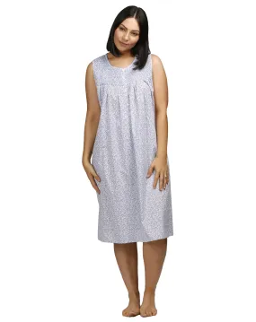 Ditsy Sleeveless Short Nightie