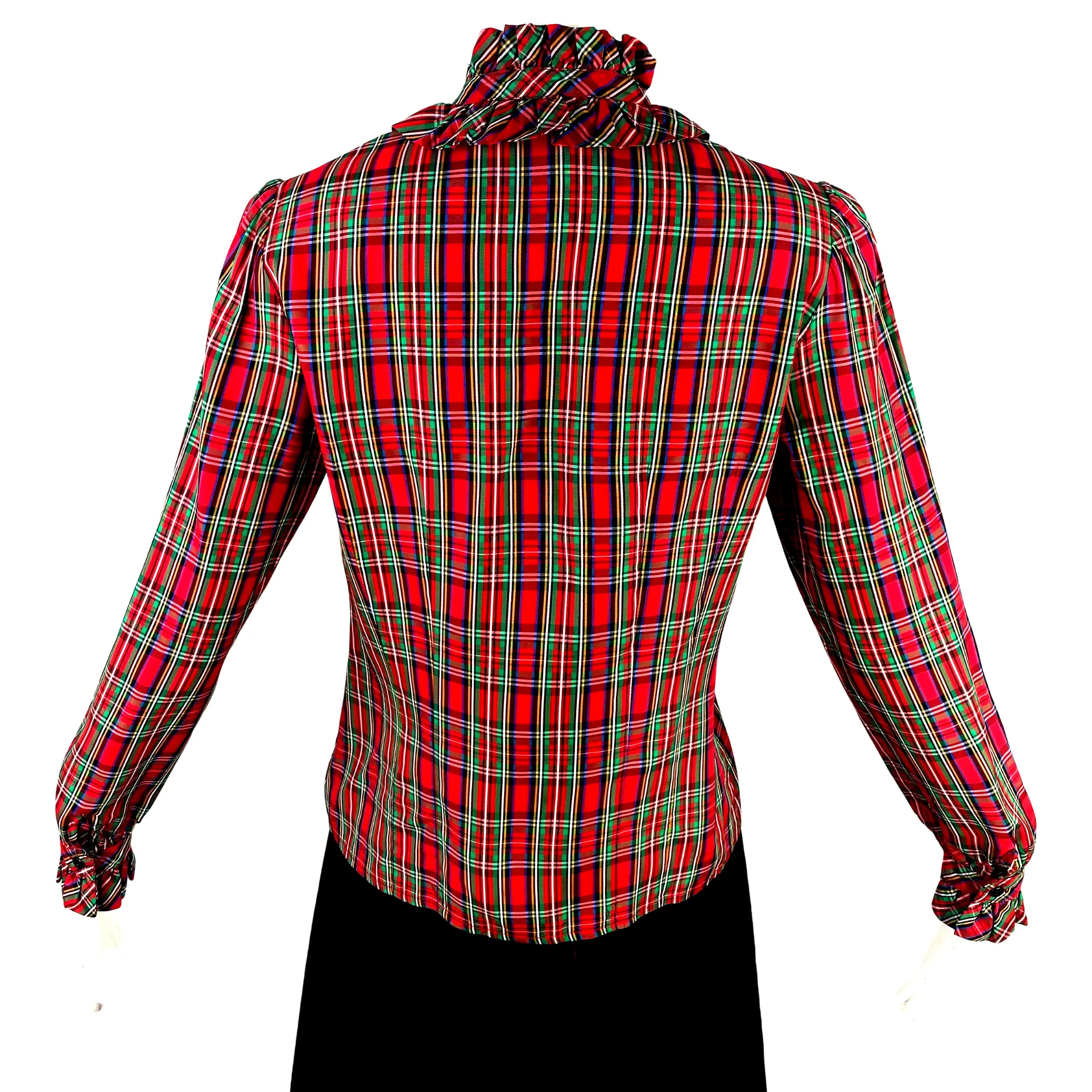 Evelyn de Jonge Plaid Blouse