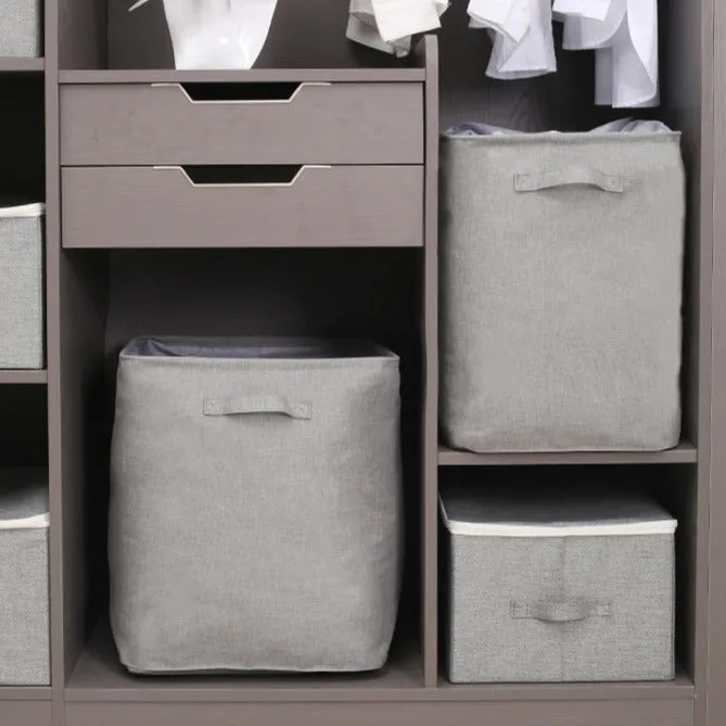 Fabric storage Boxes Clothes Foldable Travel Storage