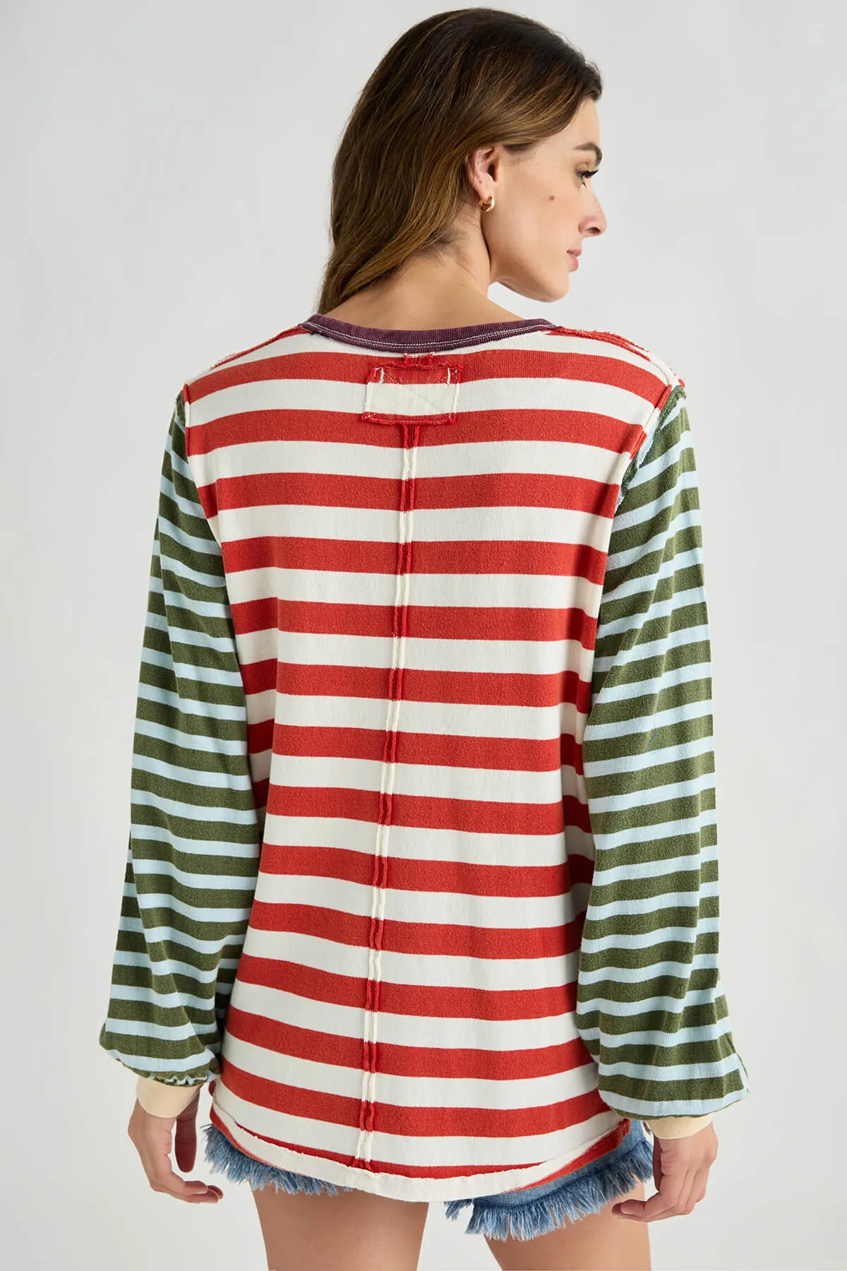 Free People Sawyer Stripe Tee