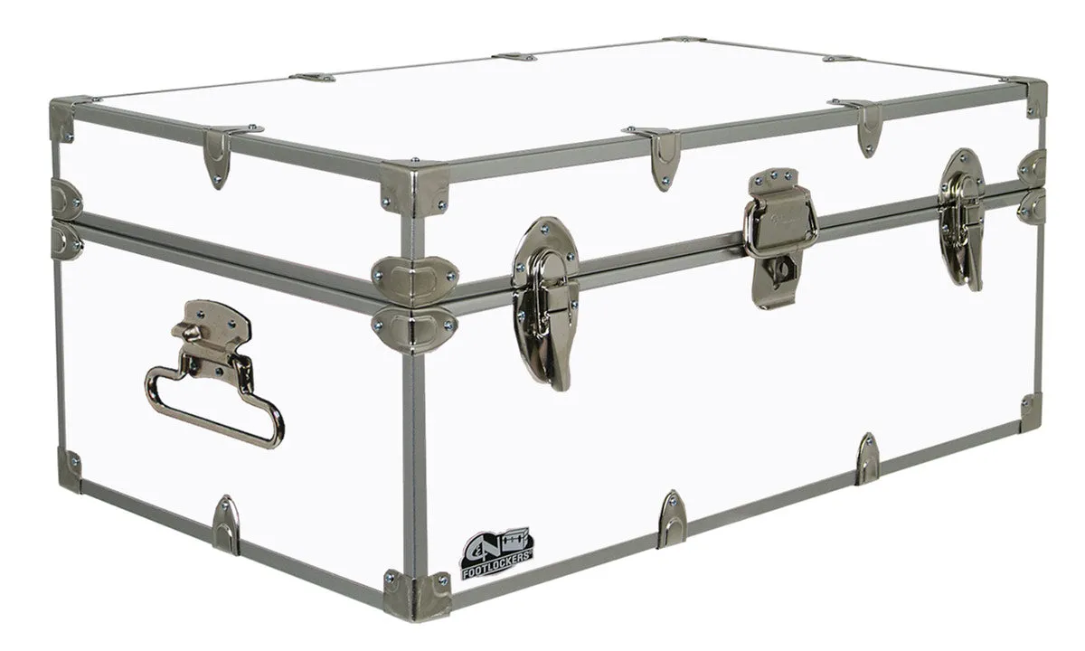 Happy Camper Steel Footlocker Trunk 32x18x13.5" doogma doogma