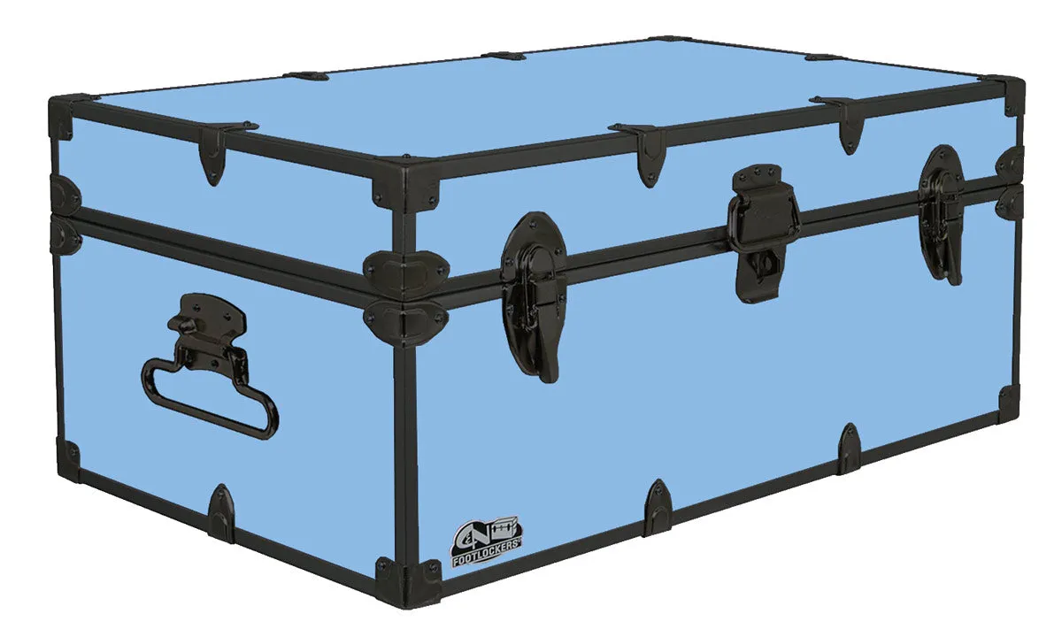 Happy Camper Steel Footlocker Trunk 32x18x13.5" doogma doogma