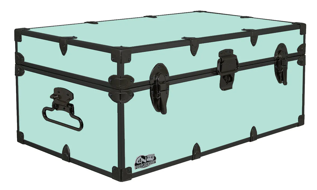 Happy Camper Steel Footlocker Trunk 32x18x13.5" doogma doogma