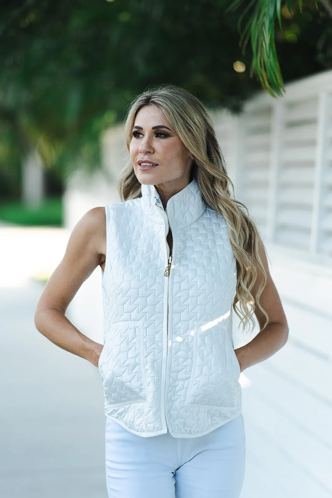 Hunter Vest Reversible White