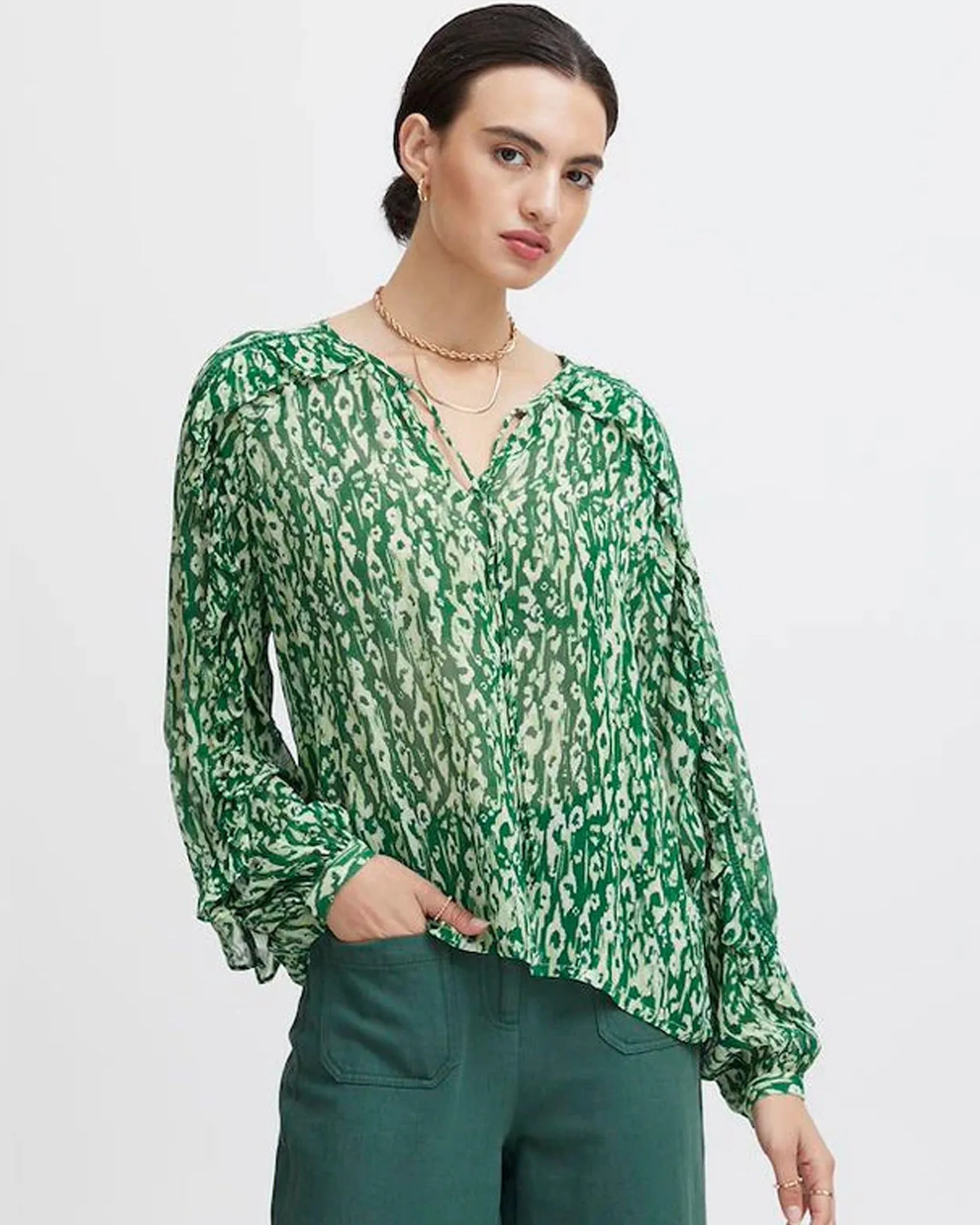 Irmimi Printed Blouse