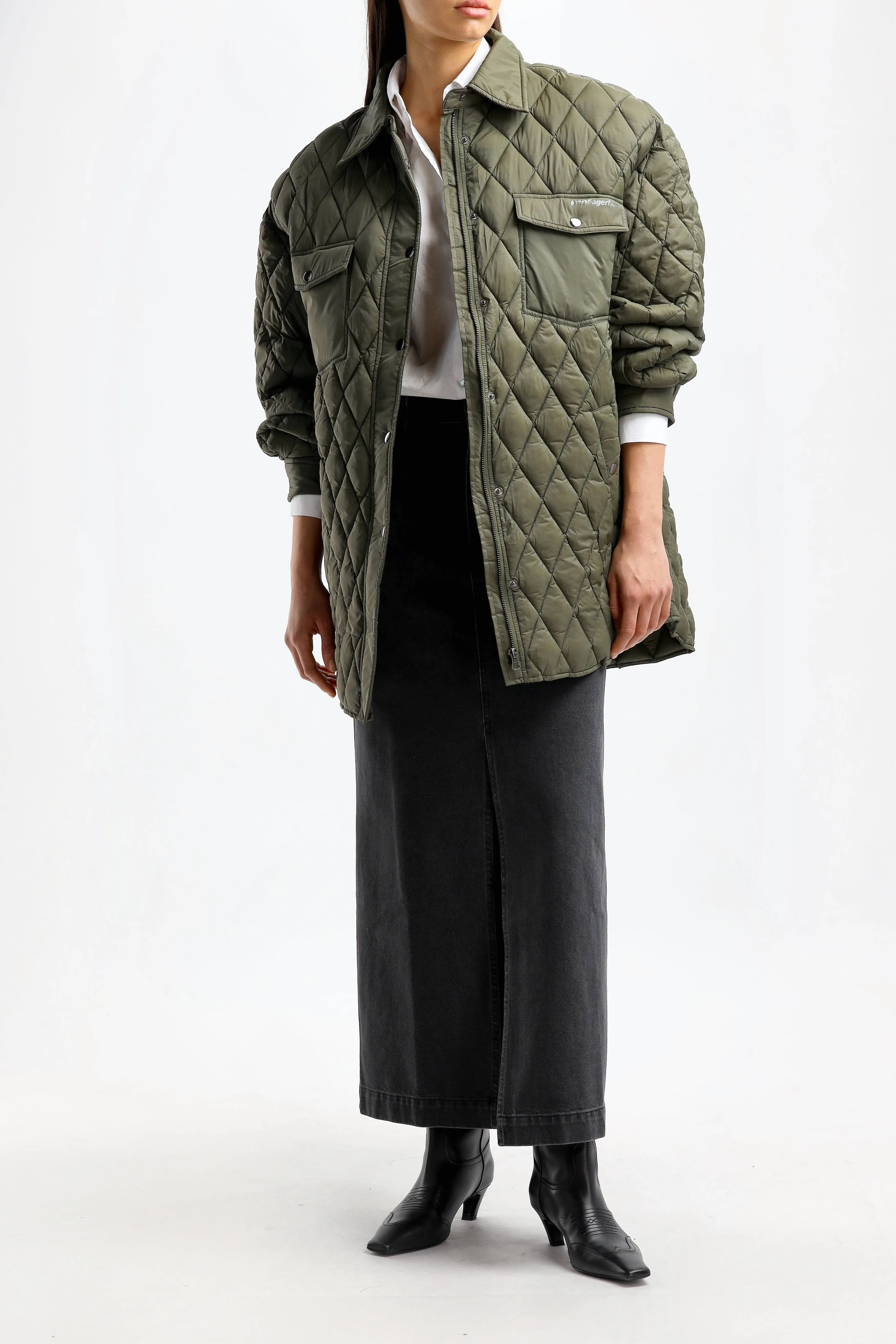 Jacke Sporty in Forest Green