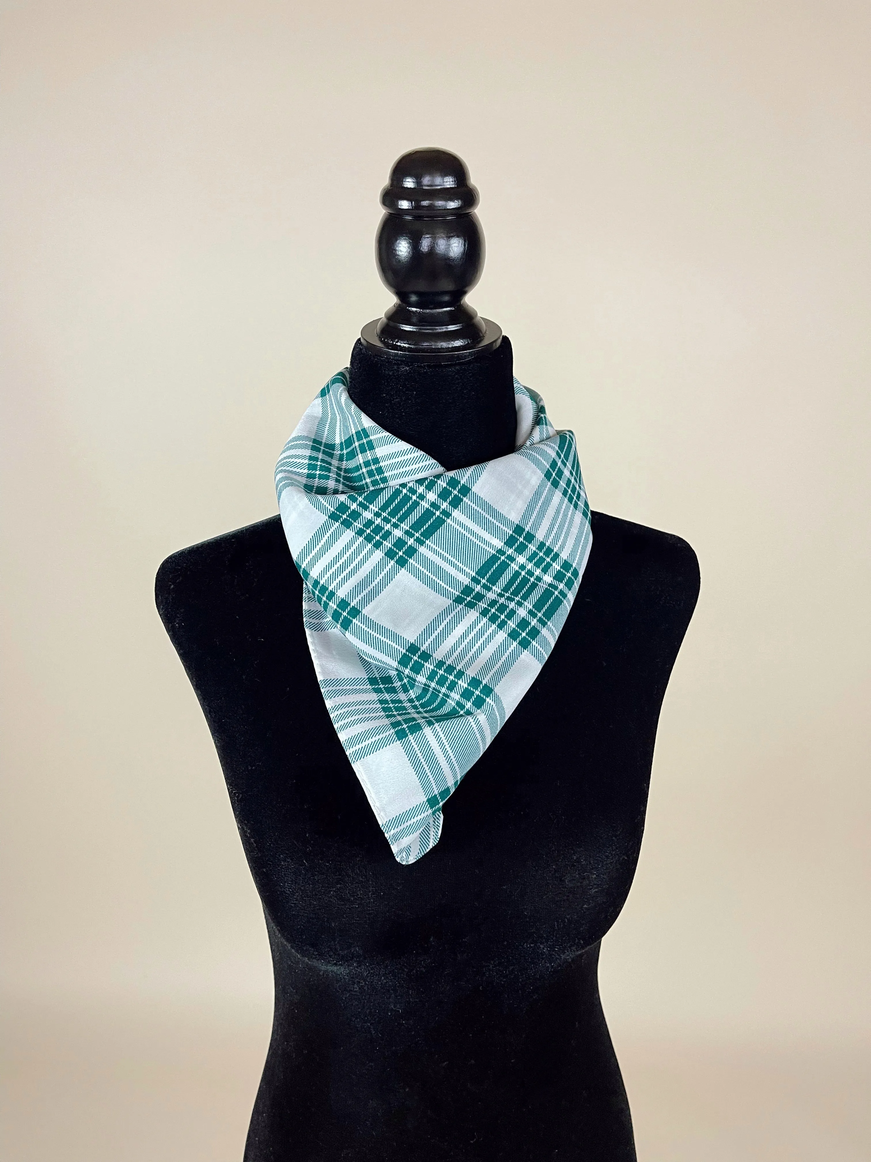 Jackie Plaid Bandana