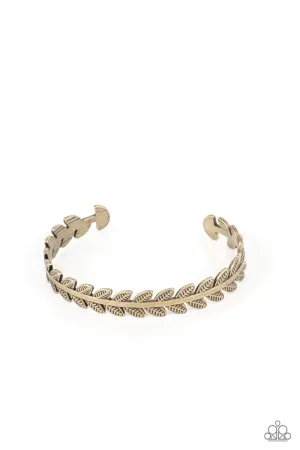 Laurel Groves - Brass Bracelet