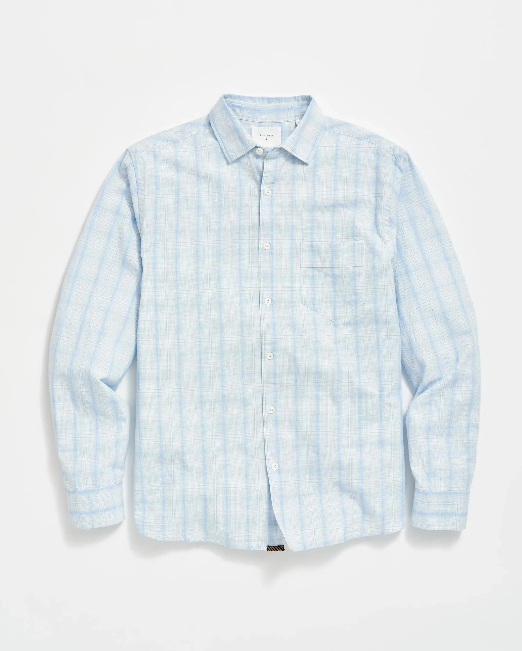 Line Plaid Pickwick Shirt