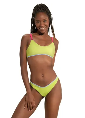 Maaji Mellow Green Greta Sporty Bralette Bikini Top