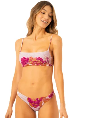 Maaji Mexican Floral Scape Sporty Bralette Bikini Top