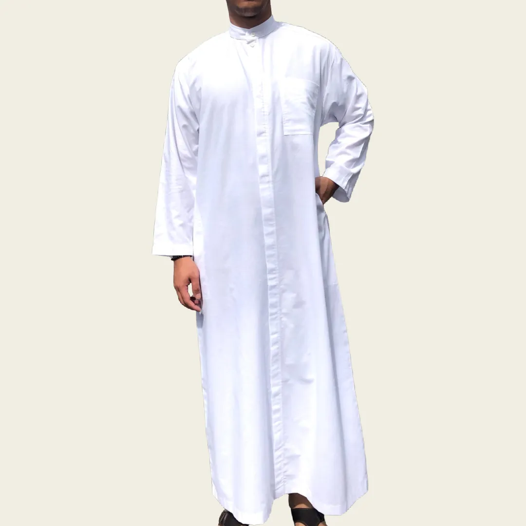 Men Jubah Cotton Collar