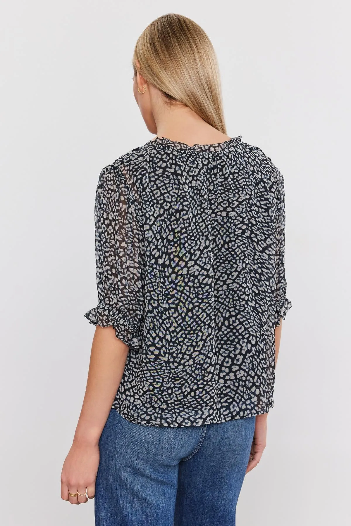 MISSY PRINTED BOHO BLOUSE