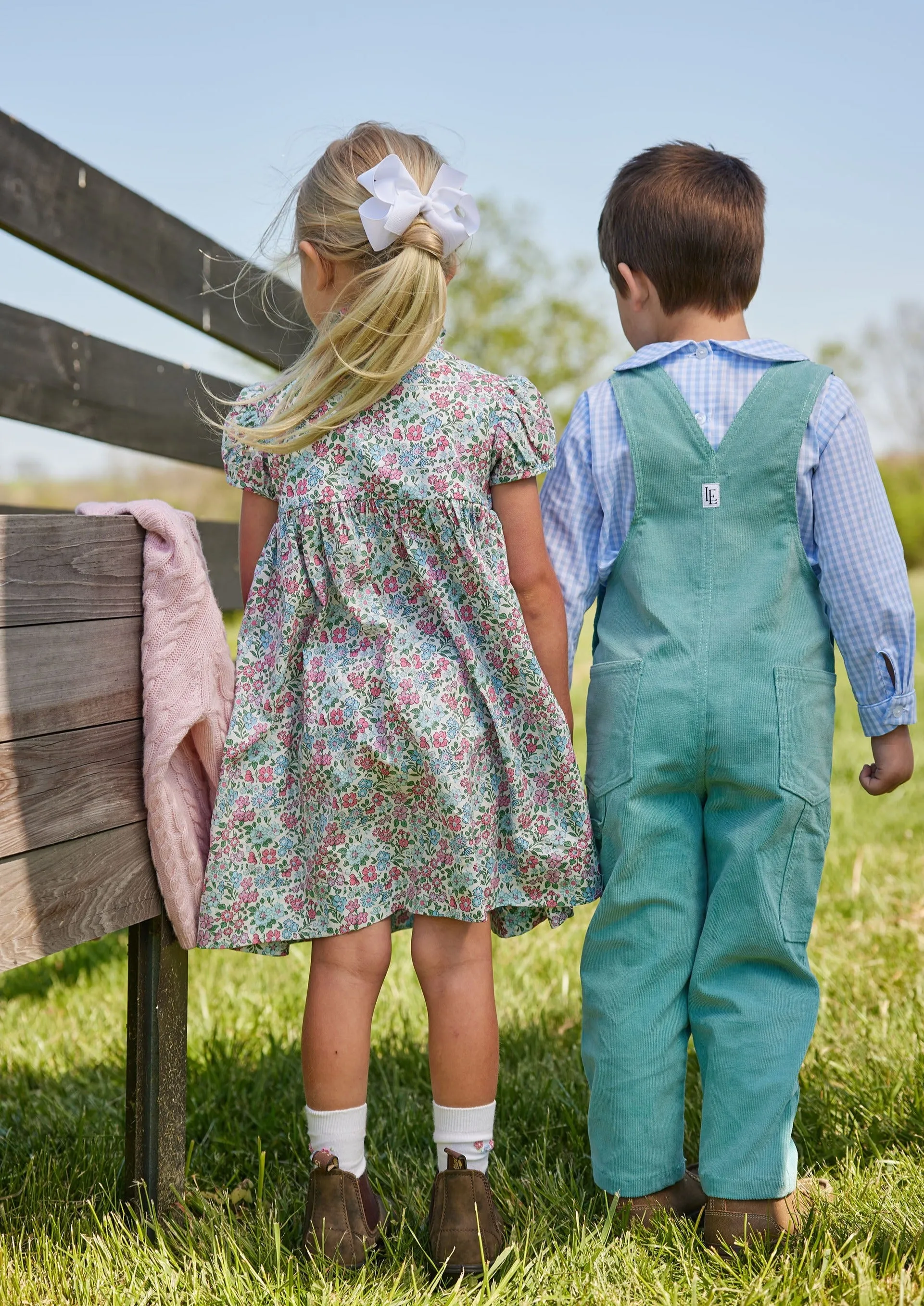 Peter Pan Shirt - Airy Blue Plaid