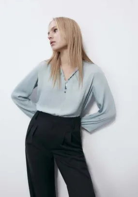 Plain Blouse - Light Green